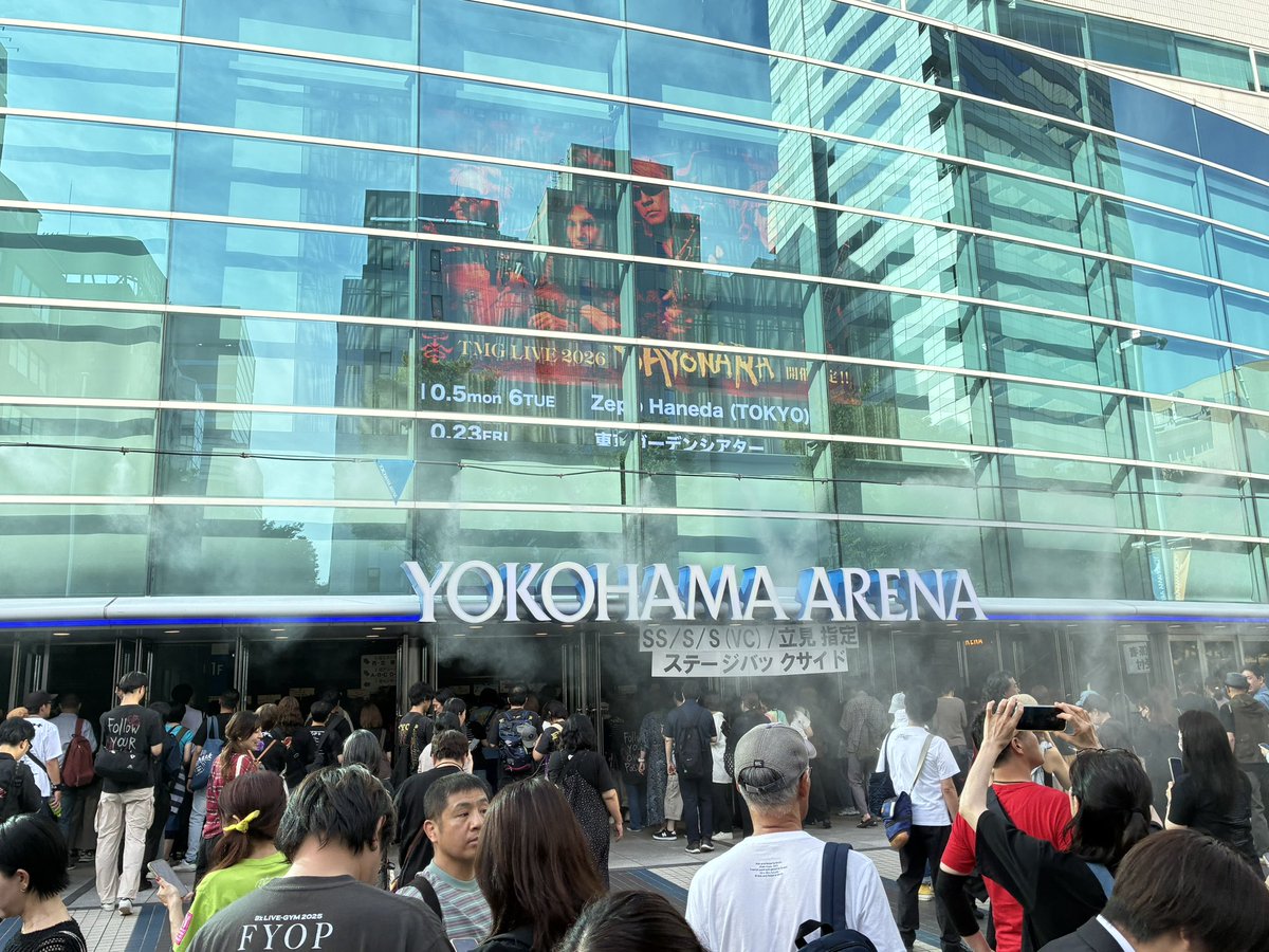 Bro_bz_178's tweet photo. B’z LIVE-GYM 2026 -FYOP＋-
@横浜アリーナ https://t.co/rfU630RvB9