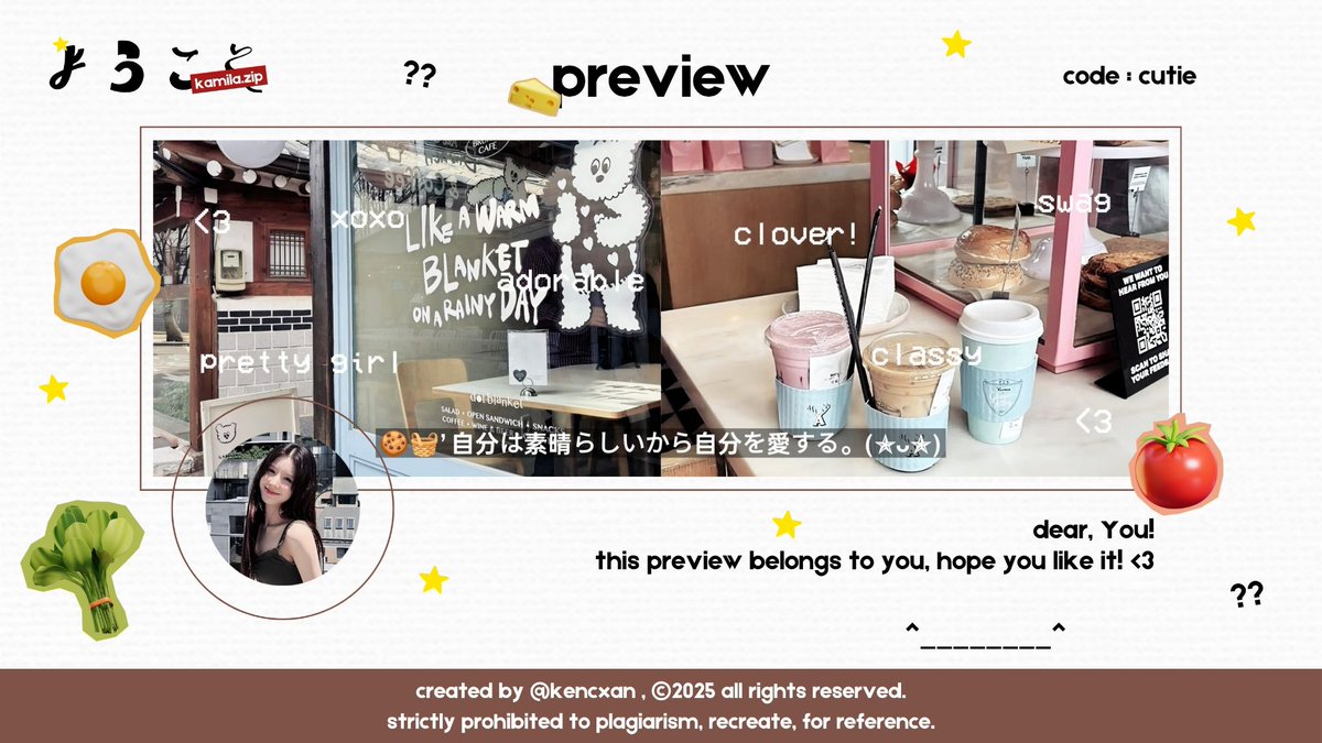 neuphele's tweet photo. halo kak @diary_of_ceri! terima kasih ya sudah berbagi kebahagiaan dengan traktir layout cakep ini. aku doakan semoga perjalanan kakak selanjutnya dilancarkan dan rejeki mengalir dengan baik pun berkah. sehat selalu juga ya kak! ⭐ #CeriFinalChapter https://t.co/dKqLf5Fjkw