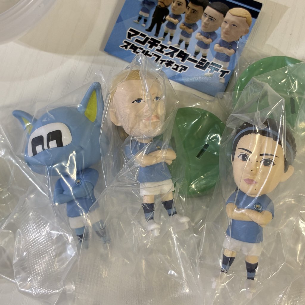 マンチェスターシティ スタンドフィギュア」ドリームカプセル