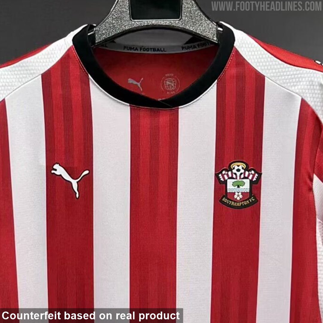 TheSaintCentre's tweet photo. A closer look at Southampton’s 26/27 home shirt 🔎

#saintsfc https://t.co/1uhkvcZSr4