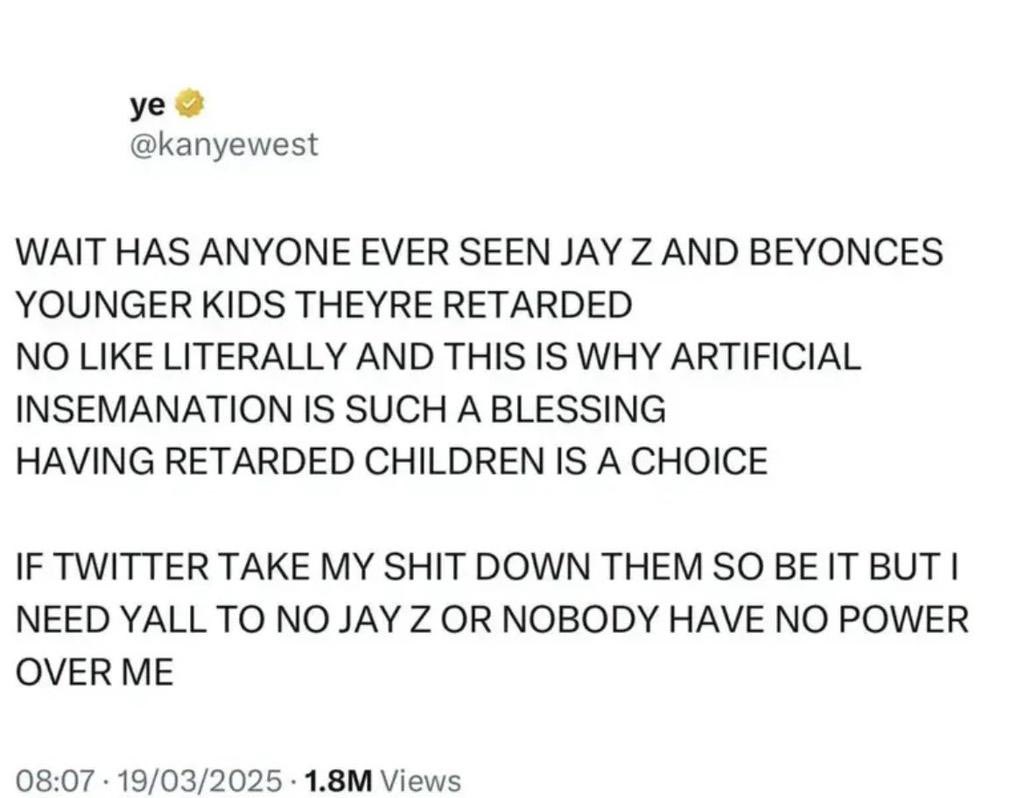 liy_anda's tweet photo. Lace Z only have the strength for women and children cause it was crickets when Kanye called your kids a retard but you wanna talk about Nicki’s child. Your cookie will crumble surely now that you’ve openly went against the queen. Onika Vodoo coming for u nigga😌 https://t.co/qtPJpSQVWv
