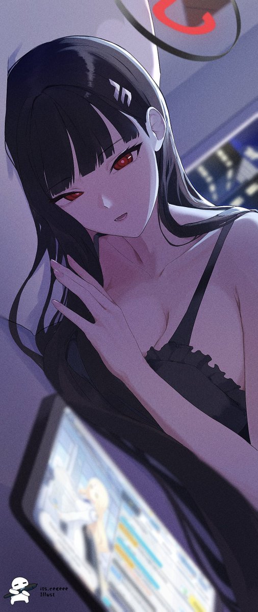 Its_cegeee's tweet photo. Rio Tsukatsuki 
i make a challenge for my self #1
#ブルアカ  #BlueArchive https://t.co/yZD3vE3Djk
