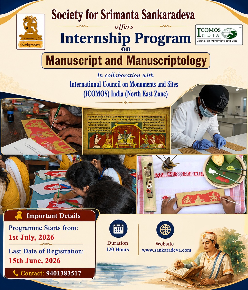 borkakoti's tweet photo. We conduct internship for degree students as required under NEP. If any college wants to do it, they can contact our Secretary at the number given. For details, please see our website
https://t.co/n3DmQNLzfN https://t.co/lKPb7OqdWV