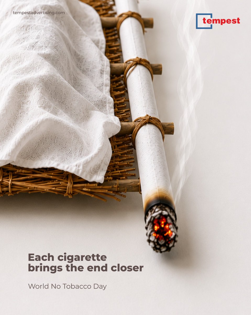 TempestAdv's tweet photo. Ram naam satya hai.
Ram naam satya hai.
Ram naam satya hai.

#WorldNoTobaccoDay #TempestAdvertising #WHO https://t.co/9bKKHHLrgx