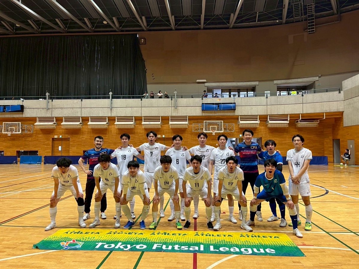 TokyoFutsalDiv2's tweet photo. ／
第5節 第4試合結果
＼

十条フットボールクラブ vs BEBEcorriendo 

Total 2-4
前半 1-2
後半 1-2

@jujofc1967
@BEBEcorriendo 

#tfl2
#ATHLETA https://t.co/zXunPhxHZA