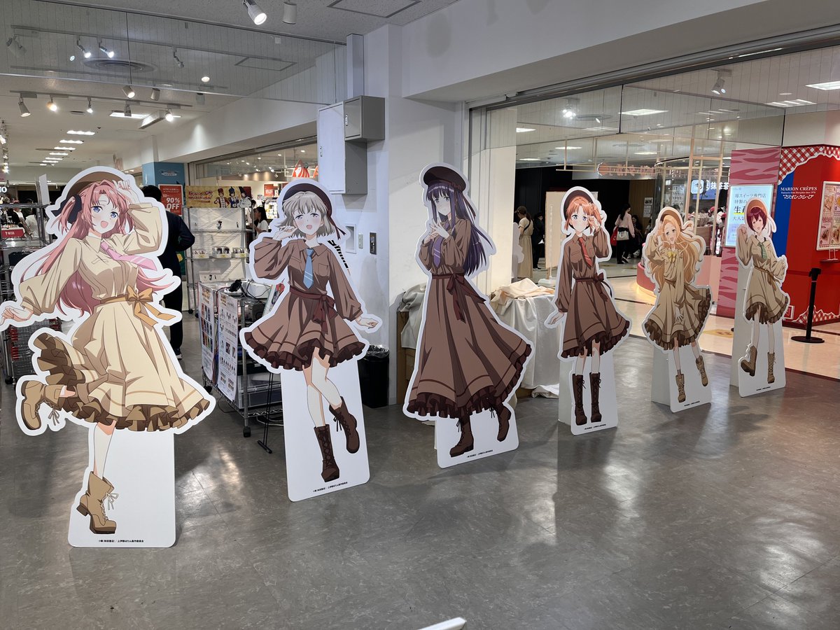 上伊那ぼたん #プリンセスカフェ 池袋の上伊那ぼたんのPOP UP SHOPにも 