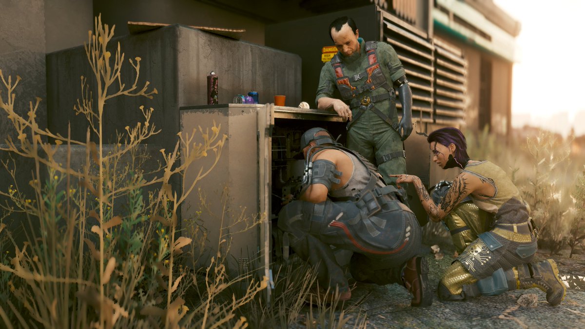 queercolumbidae's tweet photo. i get by with a little help from my friends
#cyberpunk2077 #cyberpunkphotomode #aldecaldos #virtualphotography https://t.co/fcTIBpr8Tg