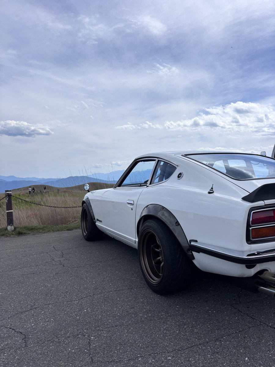 ほとんどバイクでしか来ないけど車でも気持ちいね🚙 #s30z #s31z