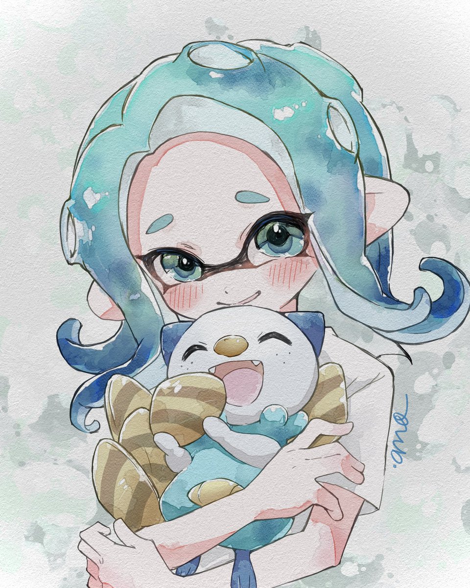 anOn1um's tweet photo. リクエストより"ミジュマル"のためにアサリを集めるタコちゃん https://t.co/nwyY7v5BKU