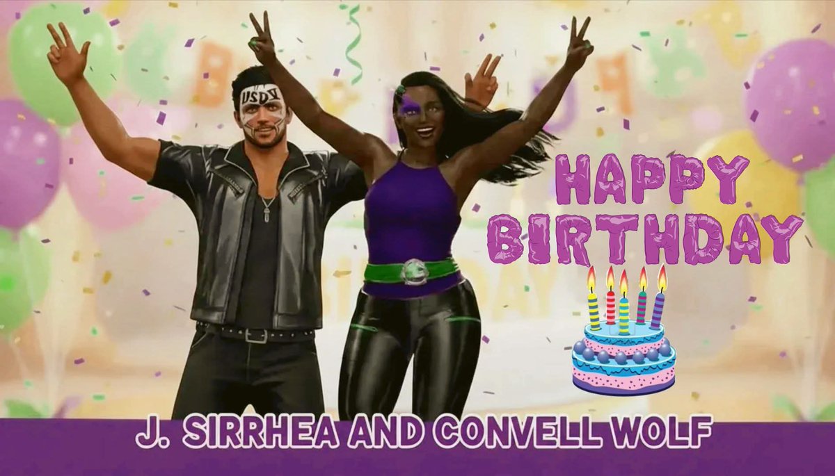 jtvwrestling's tweet photo. HAPPY BIRTHDAY WISHES GOING OUT TODAY TO OUR BELOVED J. SIRHEA AND CONVELL WOLF
GOD BLESS YOU AND HAVE MANY MORE 🙏 https://t.co/Y92O4XUGdM