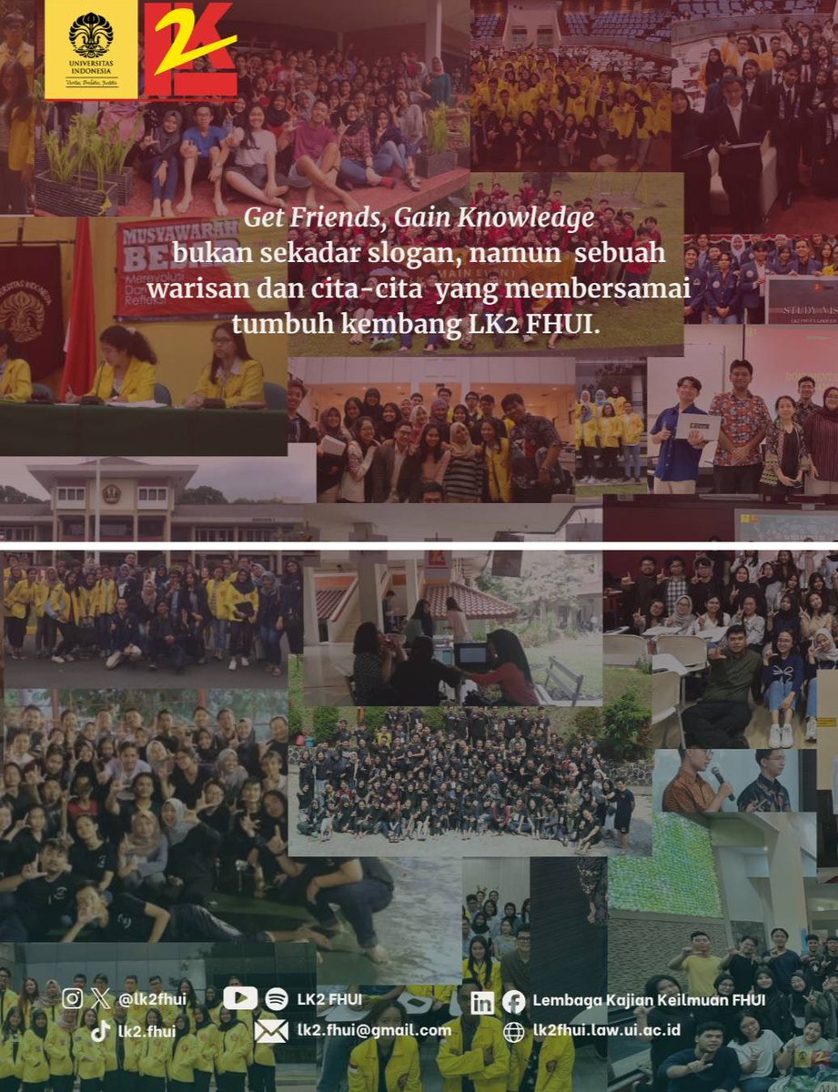 lk2fhui's tweet photo. Tiga puluh delapan tahun bukan sekadar angka, tetapi perjalanan panjang penuh dedikasi dalam  membangun budaya intelektual, dan menghadirkan ruang tumbuh bagi mahasiswa yang kritis dan solutif. https://t.co/KPhURAra3k