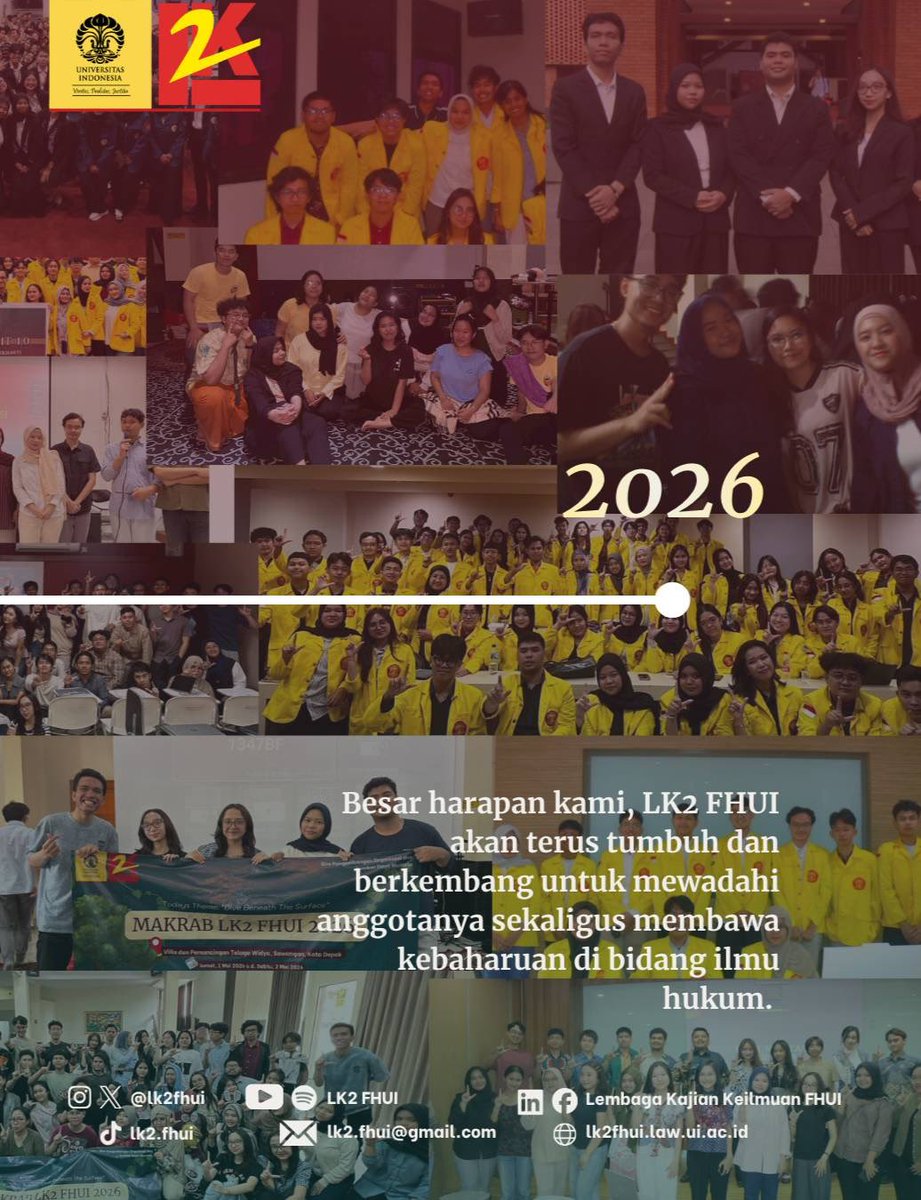 lk2fhui's tweet photo. Tiga puluh delapan tahun bukan sekadar angka, tetapi perjalanan panjang penuh dedikasi dalam  membangun budaya intelektual, dan menghadirkan ruang tumbuh bagi mahasiswa yang kritis dan solutif. https://t.co/KPhURAra3k