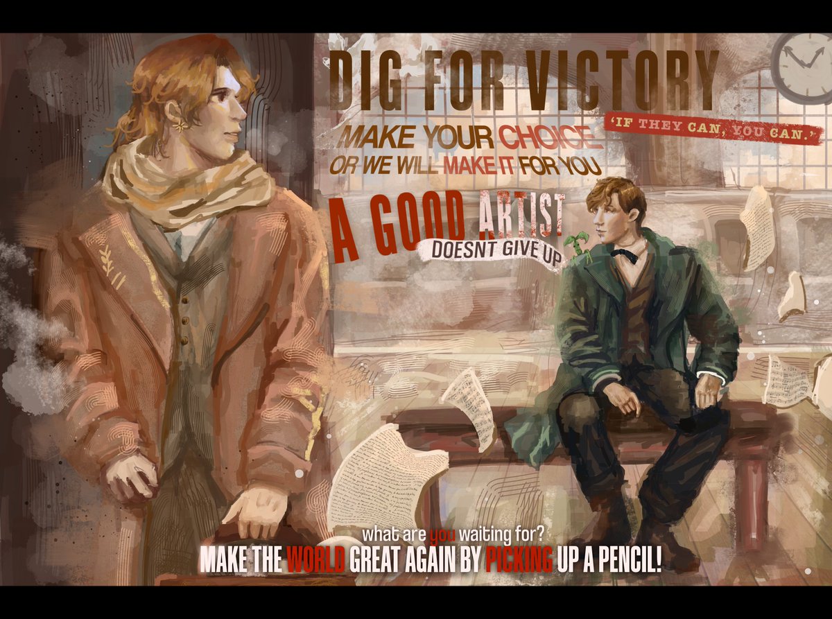 asteli0n's tweet photo. college project
#FantasticBeasts #OC  #NewtScamander #RKGK https://t.co/luyrbcuyLw