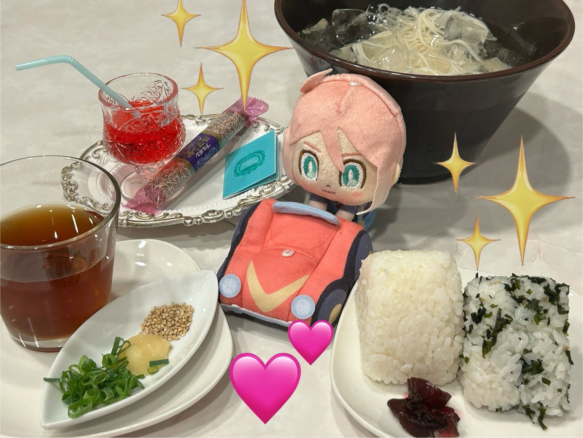 wanmeeme's tweet photo. ドールカフェレオノールさんにて
（@AndLeonore99306）
美味しいそうめんセットをいただきました🍜✨
暑い日にぴったりの涼しげなランチでした💕
#ドールカフェ
#推し活カフェ
#レオノール https://t.co/8Ae73XPe7a
