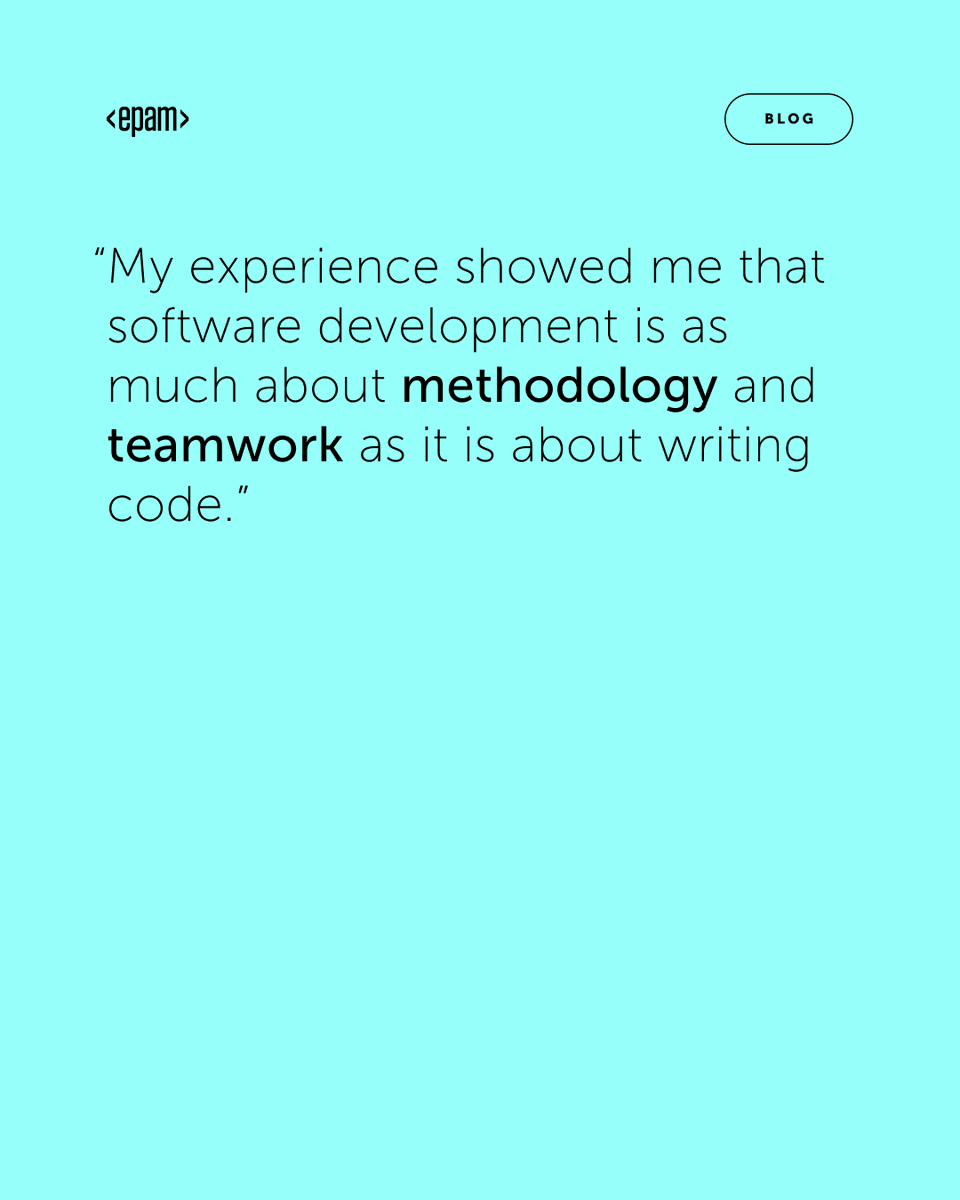 EPAM_India's tweet photo. Meet Ewa Szczepska, who studied psychology, shifted into marketing and then transitioned into an exciting role in software development. 

Read her inspiring story in our blog: https://t.co/2w35xz0thc

Visit EPAM Campus for your career transition roadmap: https://t.co/vRrmZ4eXc7 https://t.co/f1mXobi8nf