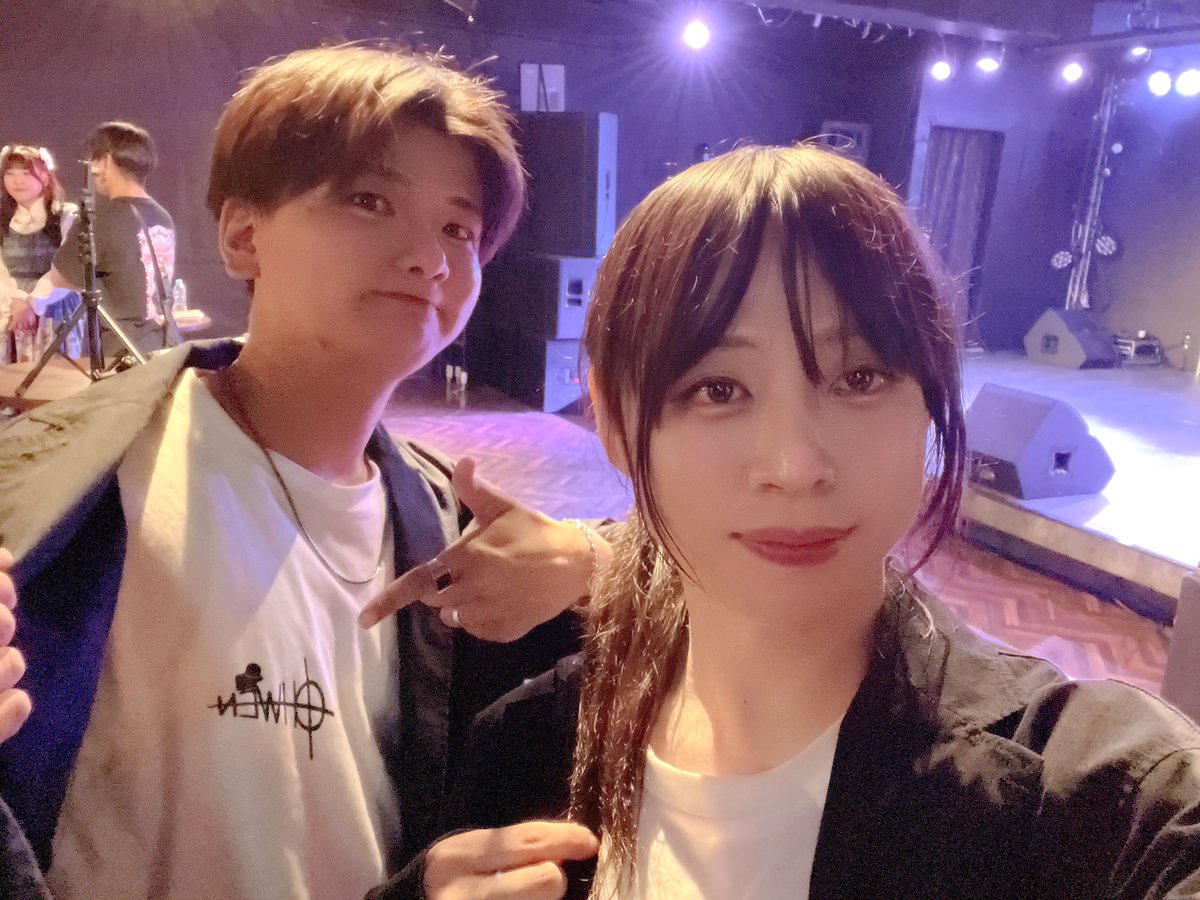 oh_wen_official's tweet photo. 踊りん祭ありがとうございましたー！
かろたゐでした✨

セトリ
♪p.h
♪染色(たゐがオリ振り)
♪"Princess♂"(にこさんコラボ)

 #山口踊りん祭 https://t.co/AKpdT52vr8