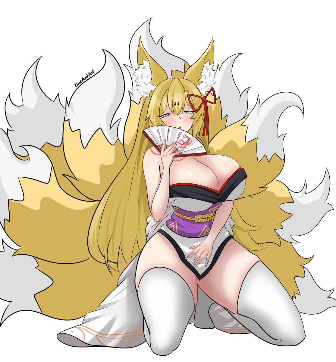 LineAniArt's tweet photo. Tamamo "Monster Girl Quest"

#Tamamo #MonsterGirlQuest #fanart #animeart https://t.co/QbVfVMQ9sG