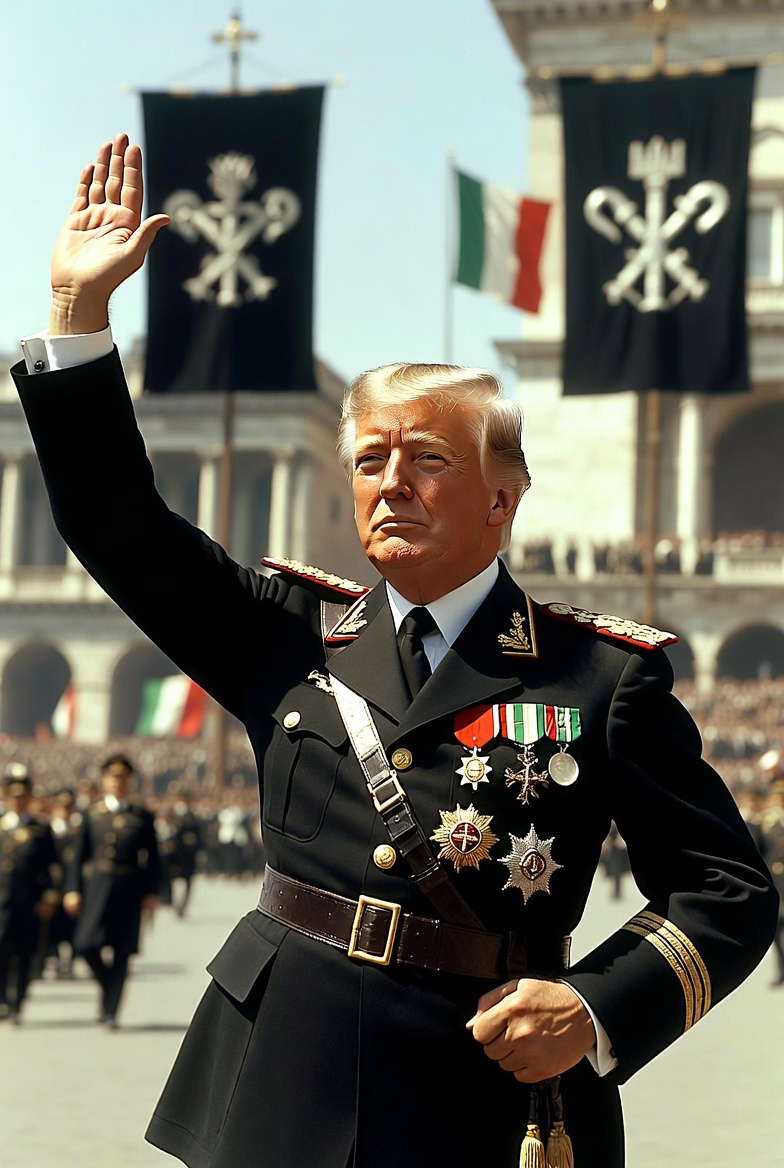 IRANinBULGARIA's tweet photo. 🇮🇹 Benito Mussolini (on Ethiopia, during the 1935 invasion)

“We have been patient with Ethiopia... but enough is enough. We are dealing with a country steeped in barbarism, where slavery still exists. Our mission is to bring civilization and restore the glory of Rome; in this task, Fascism will shrink from no means necessary to achieve victory.”

🔥 🇺🇸 Donald Trump (on Iran, 2026)

“We are going to hit them extremely hard over the next two to three weeks. We're going to bring them back to the Stone Ages, where they belong.”

👉 Common pattern:
⚠️ Civilizational contempt for the opponent
⚠️ Justification of overwhelming violence
⚠️ Framing war as a mission of national restoration and historical destiny

#History #Trump #Mussolini