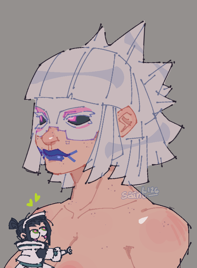 0uter_s4int's tweet photo. tw // artistic nudity (kinda)
5am vandal doodles ✌️ #marathonthegame https://t.co/Xez1533Tuw