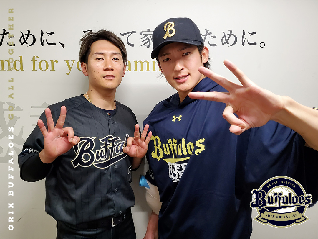 Orix_Buffaloes's tweet photo. #投打のヒーロー
#西川龍馬
#3安打3打点
#勝ち越しタイムリー
#打撃師
#最もテクニカルなヒット
#山崎颯一郎
#敦賀気比
#先輩後輩
#ナイスゲーム
#Bs2026 https://t.co/XVpv43t56Q