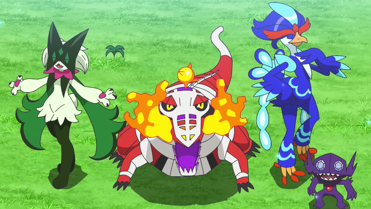 anipoke_PR's tweet photo. △#アニポケ ハイライト▽

2匹の #ライチュウ がキャッチボールするように
電気をまとった #ピカチュウ が飛び回る⚡

偽ライジングボルテッカーズの
抜群の連携プレーにリコたちも苦戦するも
隙をついて見事に打ち返します！

本物のバトルを見て、大ファンの家族は感動✨
https://t.co/y6yBmd1IH4 https://t.co/om7Sz3gPde