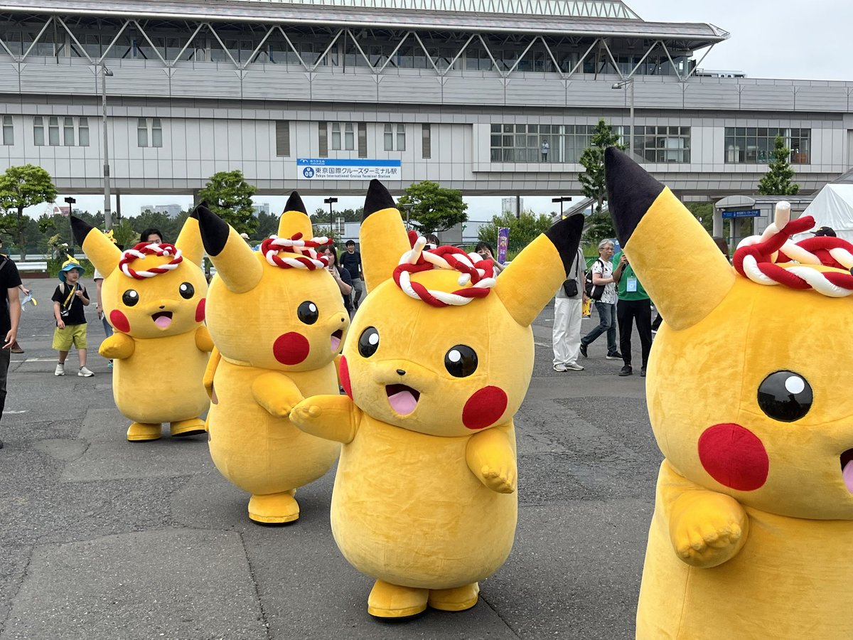 splatruri's tweet photo. お台場ポケモンGOFes 楽しんできた！(これはピカチュウ) https://t.co/xBgIrK7NV4