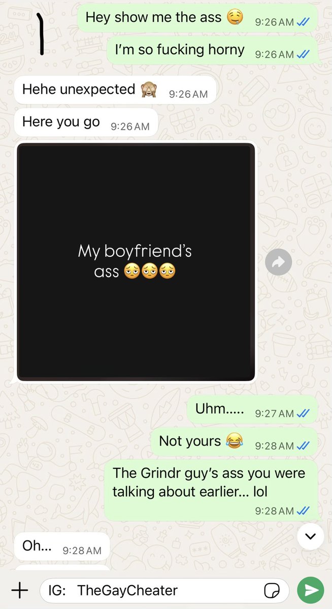 GayCheater's tweet photo. There’s something so hot about my boyfriend having to send me pics of other guys in order to turn me

That poor cuck really thought I wanted to see his ass 🤦🏻‍♂️😂 

Sorry, babe 🥺 now move aside and keep sending me pics of that twink who’s so much hotter than you 🍑

#gaycuck #gaycheater #gaycuckold #gayalpha