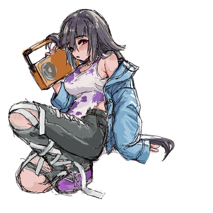 描けたから終わります👋 
