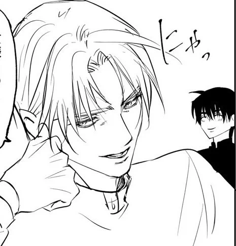 久しぶりに描くワルイお顔の長谷部くん 