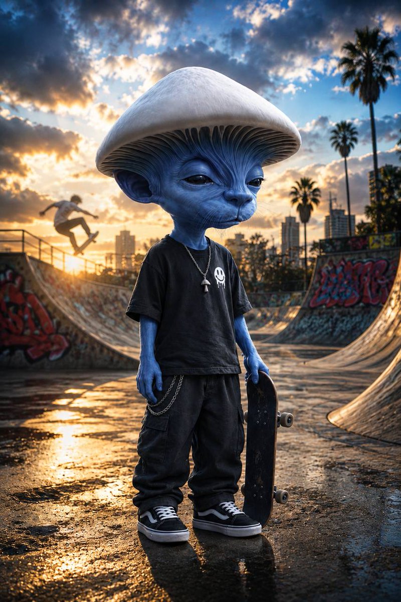 SmurfcatCTO's tweet photo. get smurfed &amp; 🛹 4 life💙 https://t.co/zMbi4td15B