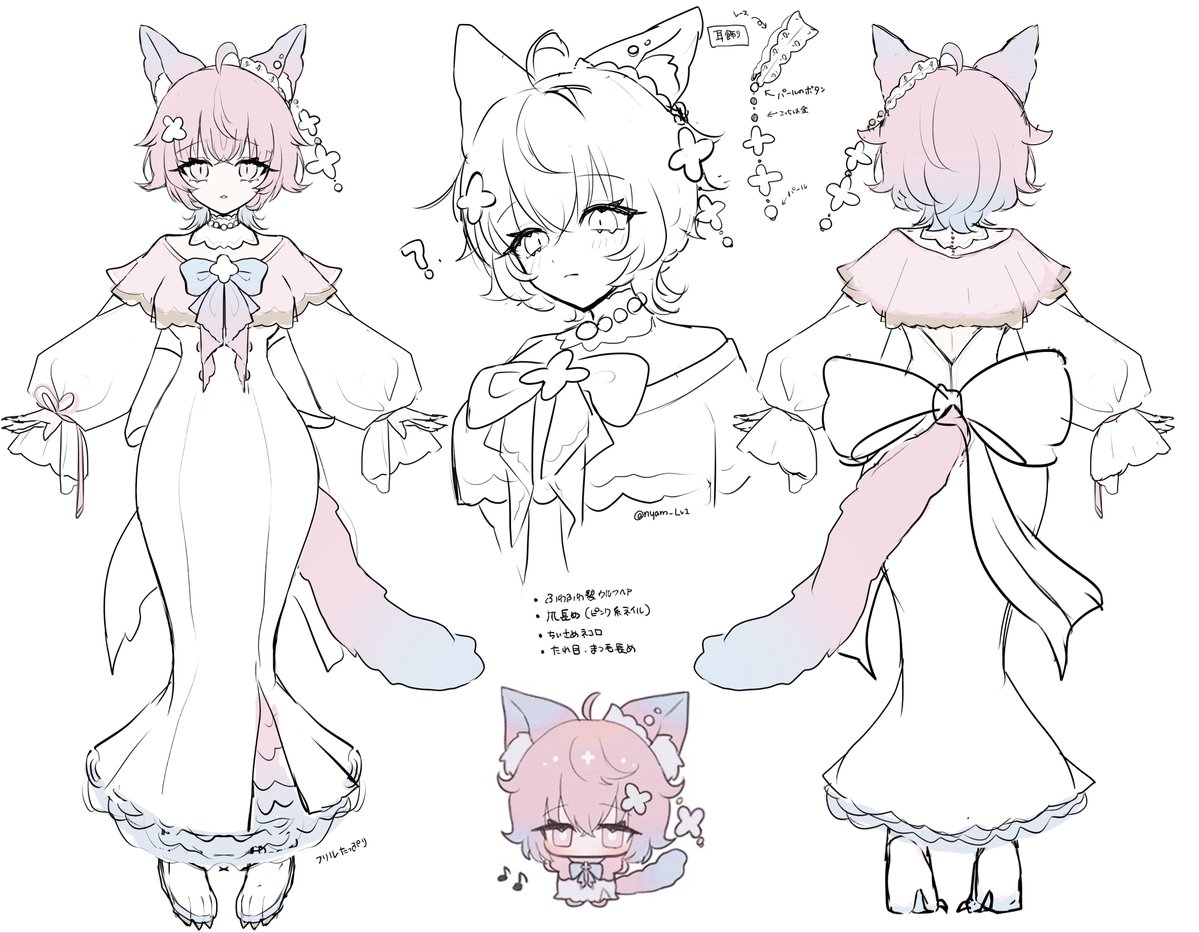 にゃも🤍C108(土)西1ふ-26ab (@nyam_Lv1) / Posts / X