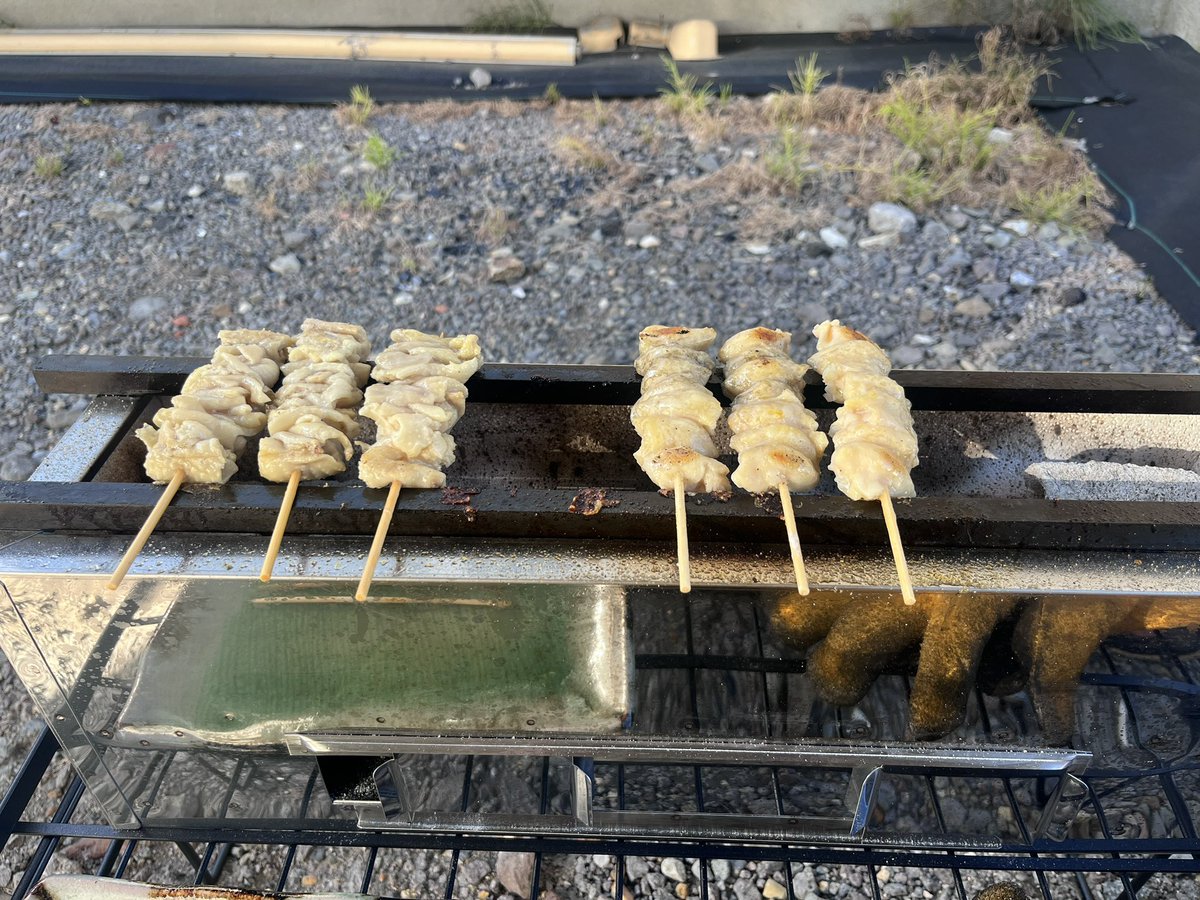 BeachW12's tweet photo. なんかもう色々と疲れたので焼きまくる https://t.co/bVGNeveKd4