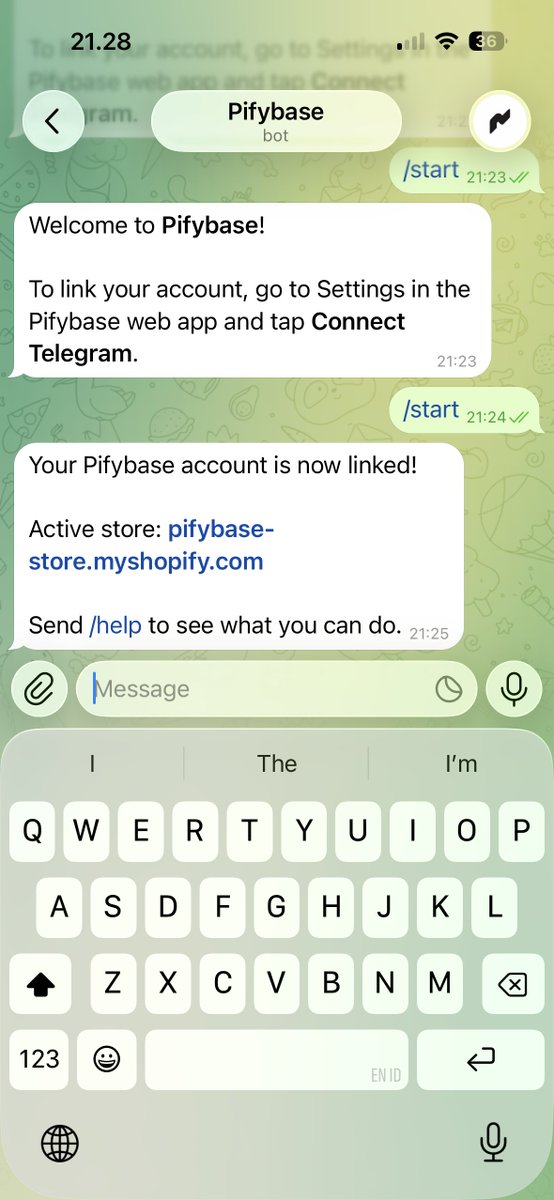 davidwin94's tweet photo. Just shipped: @telegram Bot API for https://t.co/fiAPgDu7B9 

Merchants can now get real-time order alerts, check store stats, get daily AI briefs, approve or reject Agent , and manage their Shopify store straight from Telegram

No need to open a dashboard. Your store, in your pocket, always on.