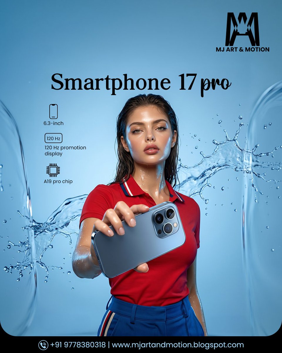 mjms666dev's tweet photo. The Smartphone 17 Pro: Pure Performance
https://t.co/i1VFRjFcDz
#brandedproducts #Smartphones https://t.co/9ktslczViL