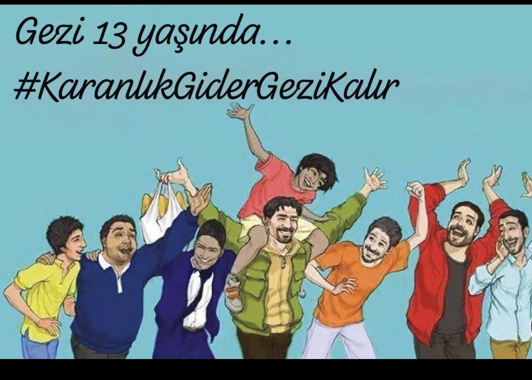 YolGenel's tweet photo. GEZİ DİRENİŞİ 13 YAŞINDA

Gezi; halkların Özgürlük, Eşitlik, Barış ve Adalet iradesidir.
Yılgınlık Yok!
Mücadeleye Devam!

#Gezi13Yaşında
#KaranlıkGiderGeziKalır https://t.co/5YsXQdz6l5