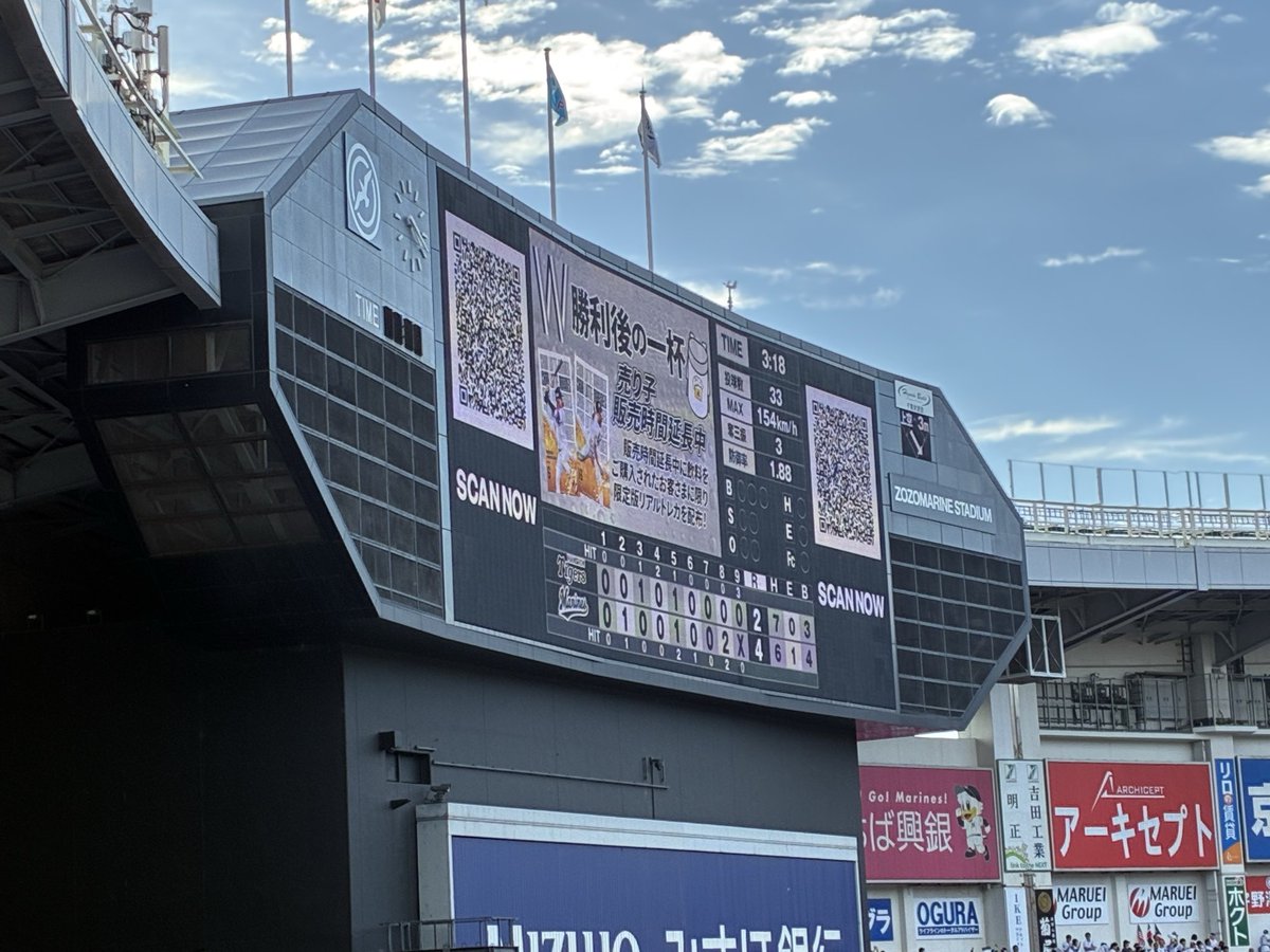 kryo_HT's tweet photo. 5/31(日)阪神タイガース応援団リード@ZOZOマリンスタジアム

スタメン1-9 関東若虎(関東若虎)

1.関東若虎(関東若虎)
2.三備応援(関東若虎)
3.札幌応援(三備応援)
4.関東若虎(関東若虎)
5.四国猛虎(関東若虎)
6.三備応援(関東若虎)
7.関東若虎(関東若虎)
8.関東若虎(三備応援)
9.関東若虎(関東若虎) https://t.co/fbMqCc5bu0