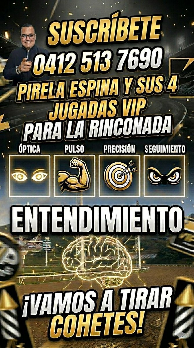 PIRELAESPINA's tweet photo. Hoyyyyy Con Todo! https://t.co/M7u1AR9Q06