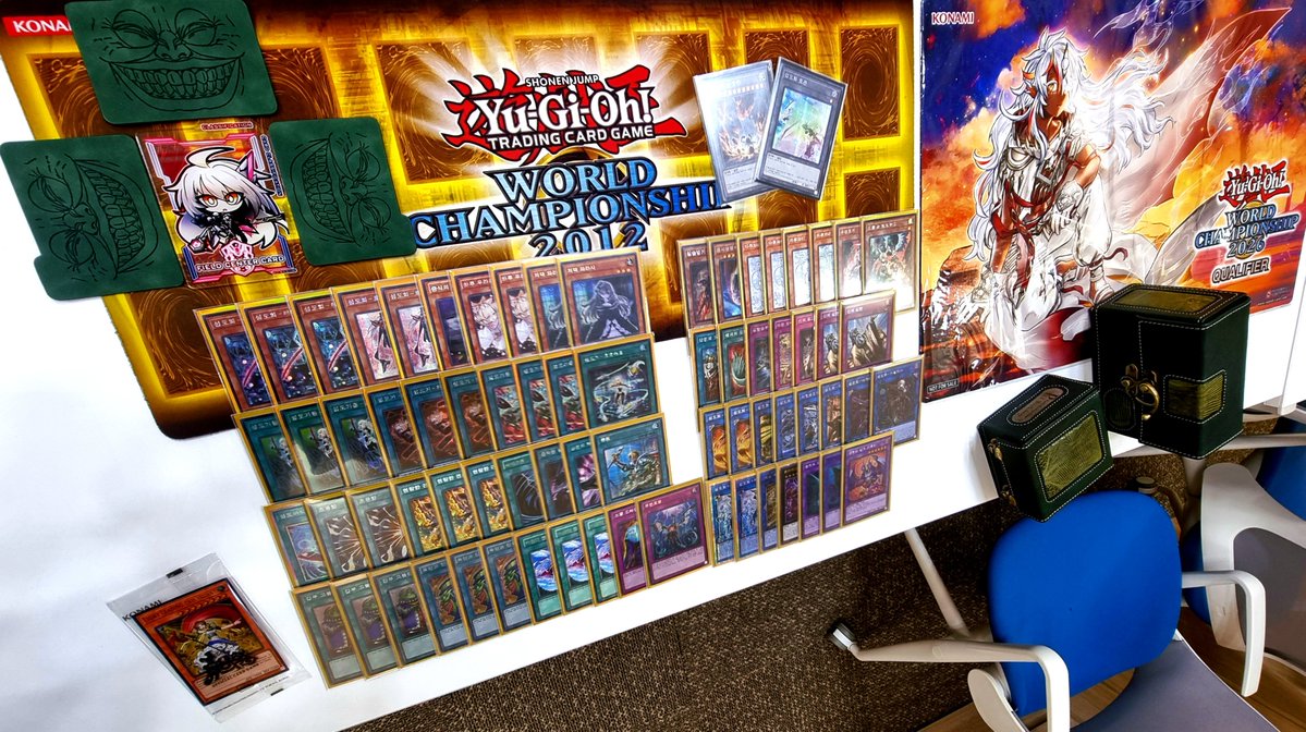 ShaVy_KR's tweet photo. 5.31 Korea World Championship JEJU Island 130人
TOP 16 (Qualified)
-섬도희(閃刀) SkyStriker-
-6-1-

1R MerMail OO
2R SkyStriker OO
3R WhiteForest OO
4R KewlTune OXO

1T ElfNote OO
2T Branded XOO
3T DoomZ XX

열심히 준비했습니다
우승못해서 아쉽네요
반쪽짜리 증명 ㄲㄲ.... https://t.co/5TMAInDega