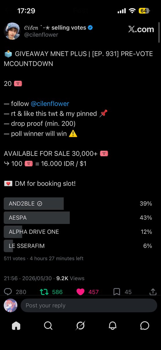 otaku___315's tweet photo. @cilenflower for #AND2BLE https://t.co/gim1ZYgHS0