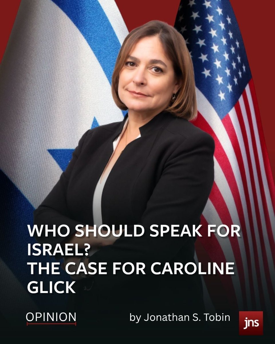 JNS_org's tweet photo. Former JNS-TV host Caroline Glick wouldn’t be the safe choice for the post of Israel's consul general in New York or one that would earn @Netanyahu the applause of the liberal establishment in either country, writes @jonathans_tobin, but she would be the right one.

READ MORE▸https://t.co/tKNARGwYTU