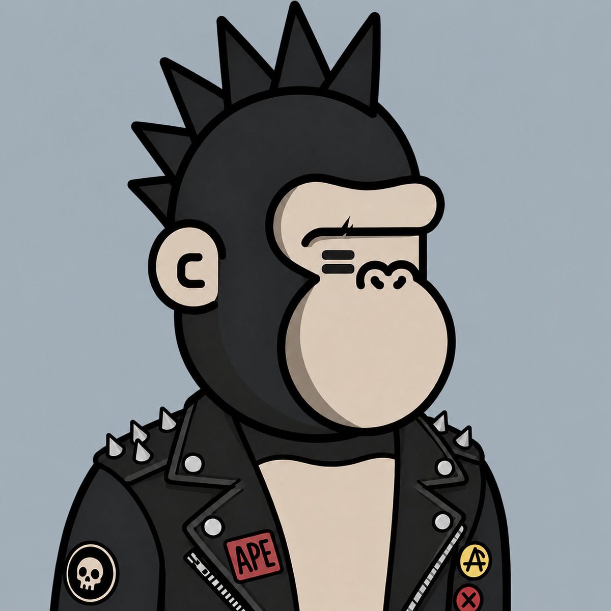 ape0nchain's tweet photo. Be wild, be free, be you! https://t.co/6TurQR2Wb6