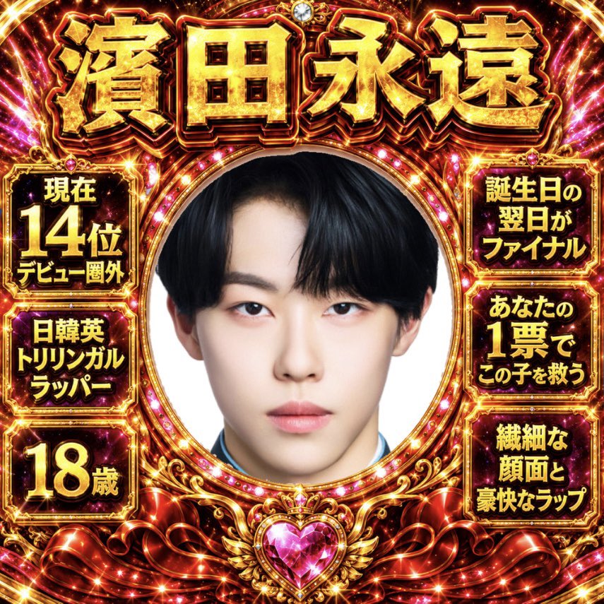 ドッカーーーン濱田永遠デビュー当選‼️ tweet media