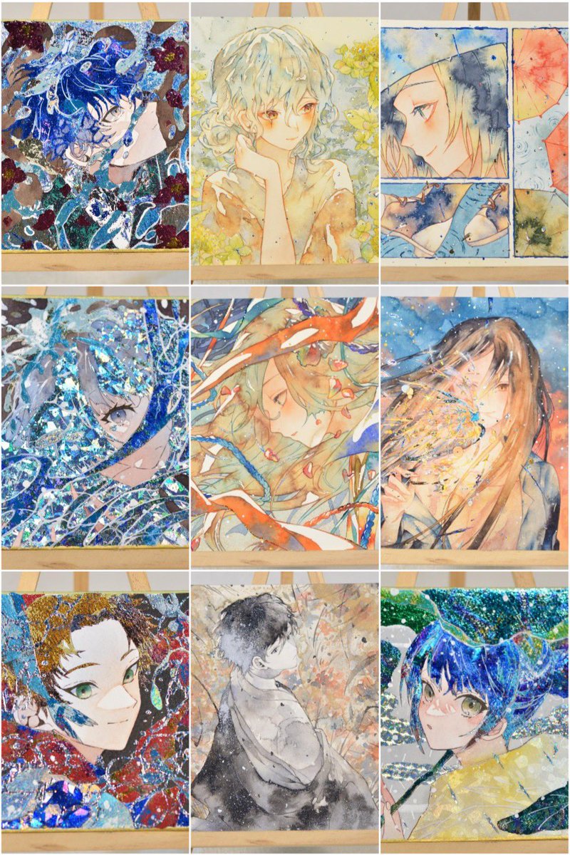 popopopopo623's tweet photo. #今月描いた絵を晒そう
まとめた事がなかったので、ひと月でこんなに絵を描けているなんて幸せ者だなぁと改めて感じました。
今月も沢山のご依頼、ご購入していただき本当にありがとうございます！
来月も沢山描けるように頑張ります🌱
(ご依頼のみ解禁前のものもあるので伏せさせていただきます…！) https://t.co/4bbWH02G6R