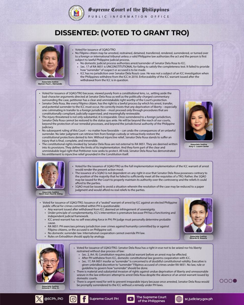 Philippine Supreme Court Public Information Office tweet media