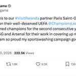Photo by Stop Sportswashing Rwanda (@SayNoToVisitRW)