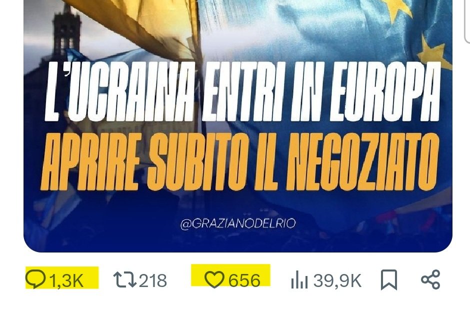 LL65611's tweet photo. @graziano_delrio Un successone questo tweet https://t.co/kKzYoePSOP