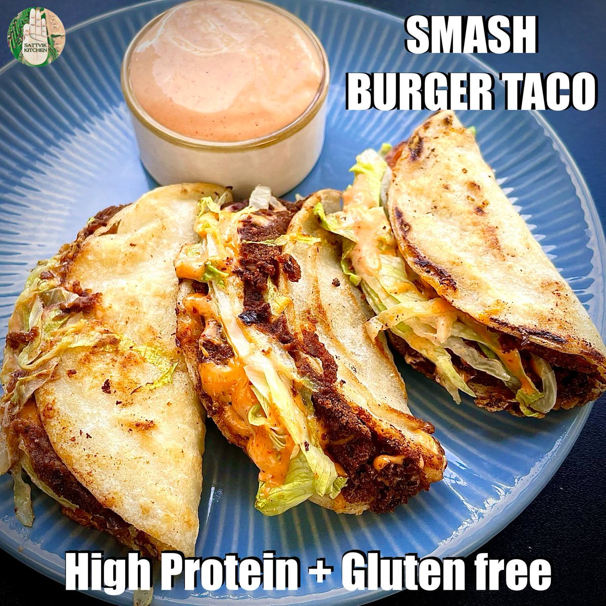 SattvikK's tweet photo. Mexican smash burger tacos recipe 🔥☺️
Watch full recipe video here 👉🏻 https://t.co/ywU5UvjD0F 👍🏻
⭐️HIGH PROTEIN GLUTEN FREE recipe ✅ https://t.co/ngFwdO4R8j