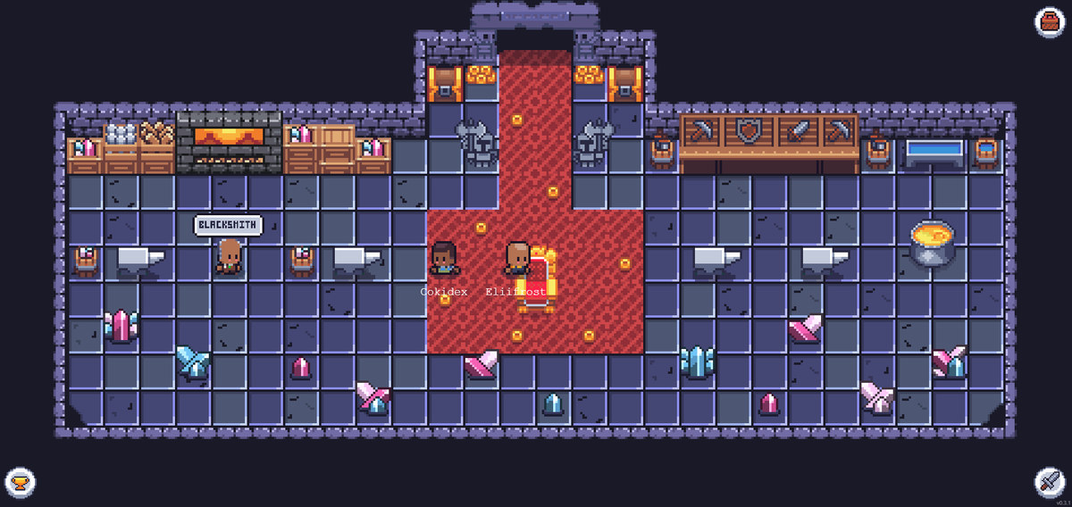 SunflowerLandES's tweet photo. Gracias a gente de la comunidad de @0xSunflowerLand tenemos un minijuego creado por @oscardsr al más puro esto Maze of Gains. Muchas gracias Oscar!

Estoy absolutamente enganchado a él y estoy deseando seguir farmeando todos los trofeos.

Para jugar a el tienes que ir a avanzado>Opciones para desarrolladores>Experimentos>Editor de conomía>Deep Dungeon

Hasta que planta has llegado hasta ahora?⚔️