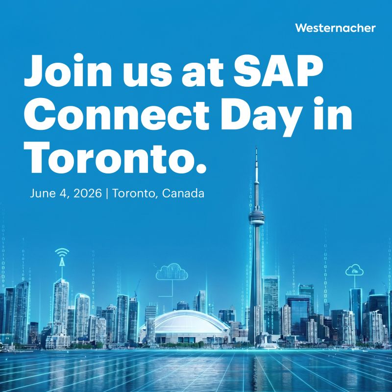 WesternacherCON's tweet photo. Turn innovation into business value. Join industry leaders, customers, and partners at SAP Connect Day Toronto on June 4 to explore SAP innovations, share experiences, and discover how technology drives smarter, more resilient businesses. Register now.
[https://t.co/HoXsUXM0ne] https://t.co/wcFNjsqbpi