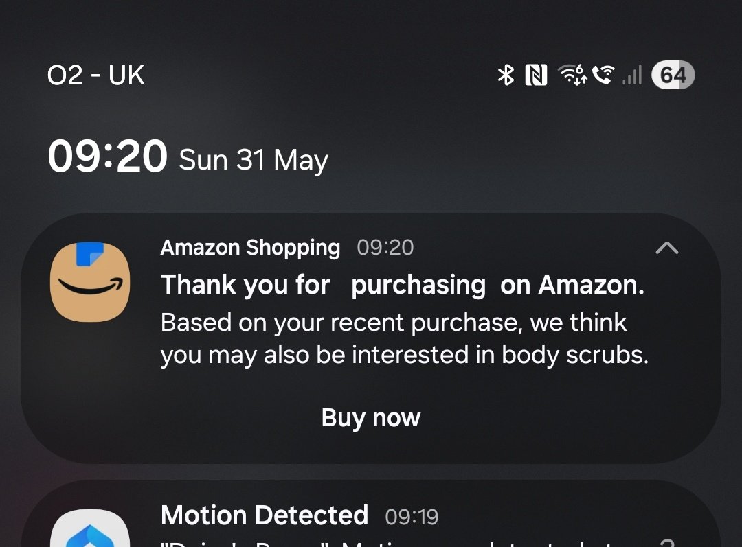 Massive2009's tweet photo. Just got the RUDEST push notification from amazon after buying a Secrets of Strixhaven bundle 😂😂😂, I know MTG has a reputation but damn #mtg #MagictheGathering #strixhaven https://t.co/TfoWp1BwdE